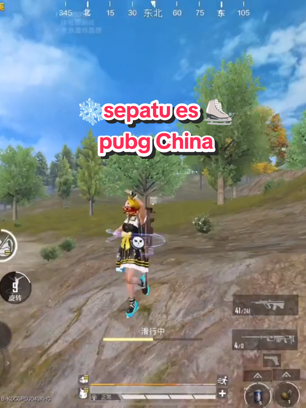 ice skate nya kenceng juga ya🗿ga sabar pengen coba versi baru😭#GameForPeace #pubgm #pubgmobile #pubgchina #gameforpeace_lightspeed 