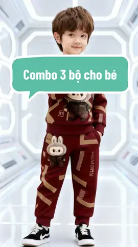 Combo 3 bộ thu đông cho bé #bochobetrai #bochobe #dobochobe #thaoanhkids #sansale 