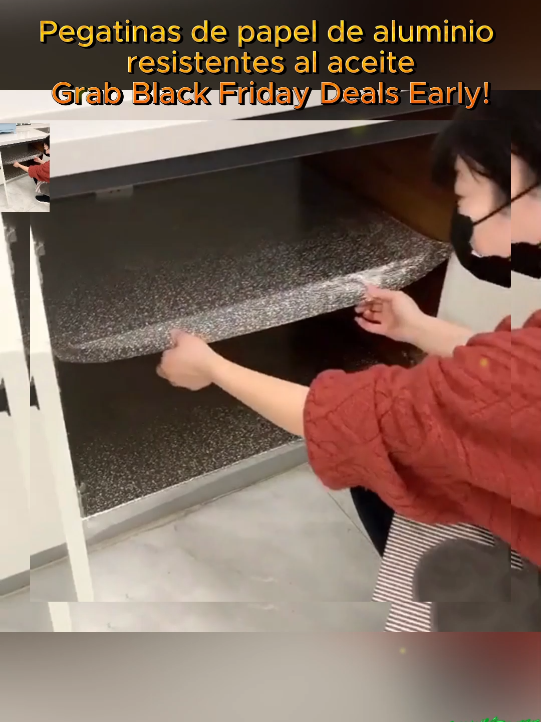 Pegatinas de cocina resistentes al aceite, impermeables, a prueba de aceite y resistentes al calor, fáciles de limpiar