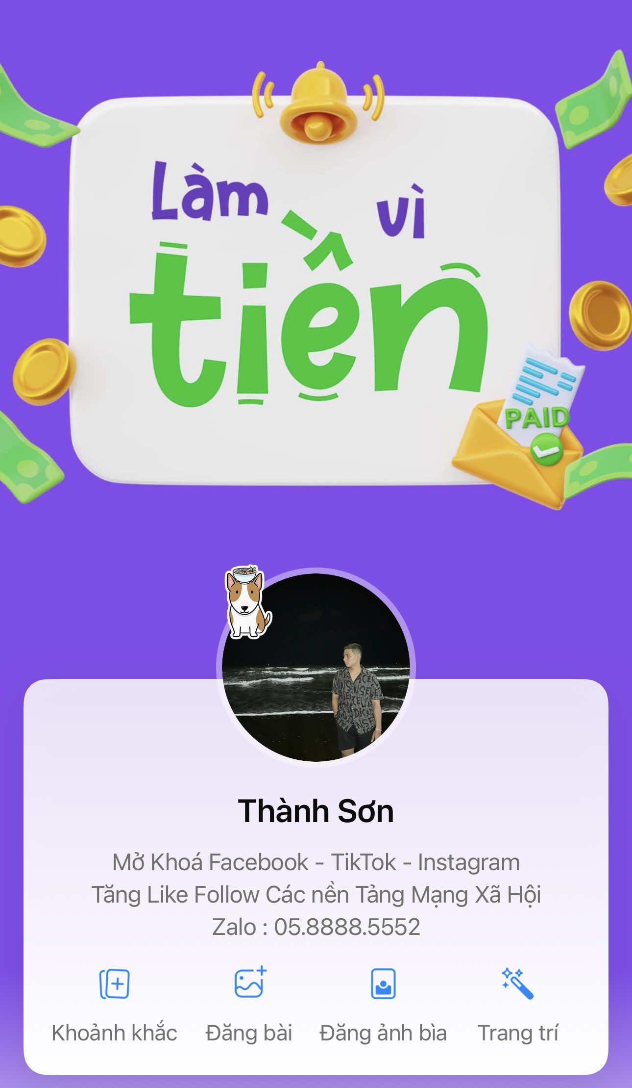 Tài khoản nào đang bị đình chỉ hoặc treo chưa về được nhắn mình hỗ trợ nhe. #xuhuongtiktok #xuhuong #facebook 