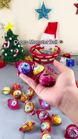 Monster kecil yang imut ini rasanya wuenak pol lohh! #chocoball #coklatviral #coklatlumer 