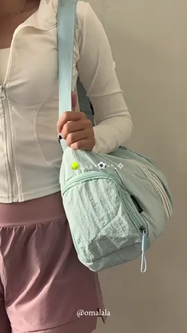 cakep banget mo nangis hihi, cocok banget buat tas olahraga atau pergi pergi 🥺🏓#fyp #sportbag #dailybag 