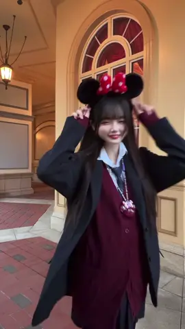 寒くなってきた⛄️#おすすめ #jk #制服 #ディズニー 