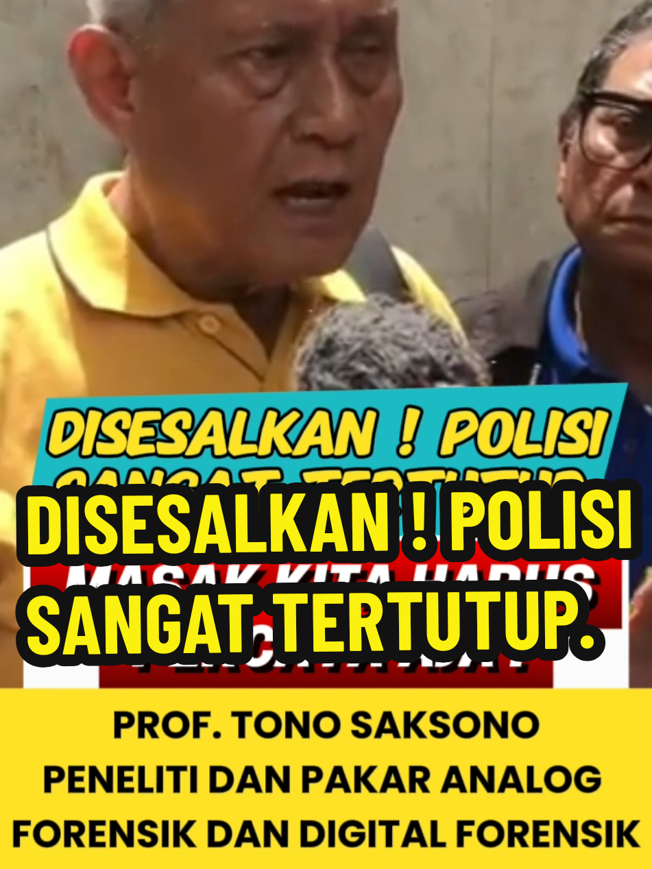 Disesalkan ! Polisi Sangat  Tertutup. #viraltiktok #beritaviral #ijazahpalsu  #news #fypage 