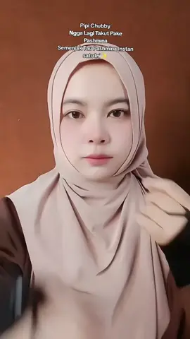 udah punya belum pashmina instan kekinian  #pashminainstan #hijabstyle 