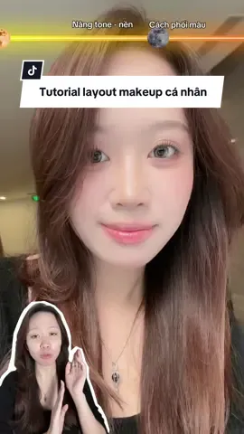 Tutorial layout makeup cá nhân 🎀🎀 #janehere #janehereofficial #makeuptutorial #littleondine #kemnangtonelittleondine