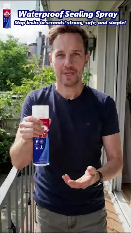 🔧✨ Leak Repair Waterproof Sealant Spray – Fix Leaks in Seconds! ✨🔧 🌟 Stop Drips, Seals Cracks, and Prevents Floods – Anytime, Anywhere! 🌟 ✔ INSTANT WATERPROOF BARRIER – Seals leaks on wet or dry surfaces! 💧🚫 ✔ FLEXIBLE RUBBER COATING – Stretches and shrinks without cracking! 🏗️🔩 ✔ WORKS ON EVERYTHING – Roofs, pipes, gutters, boats, and more! 🏠🚤🔧 ✔ EXTREME TEMP RESISTANT – From -40°F to 300°F (-40°C to 150°C)! ❄️🔥 ✔ EASY SPRAY-ON APPLICATION – No brushes, no mess, just aim and spray! 🧴⚡ #ButylTape #WaterproofFix #LeakRepair #SealItTight #HomeHacks #DIYRepairs #RoofLeak #QuickFixTape #StopTheLeak #TikTokFixes #WaterproofSolutions #HomeMaintenance