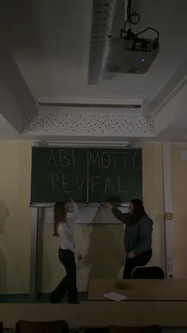 Unser ABIMOTTO Reveal! ⚠️ #fyp #abicalypse #viral #schule #abi26 
