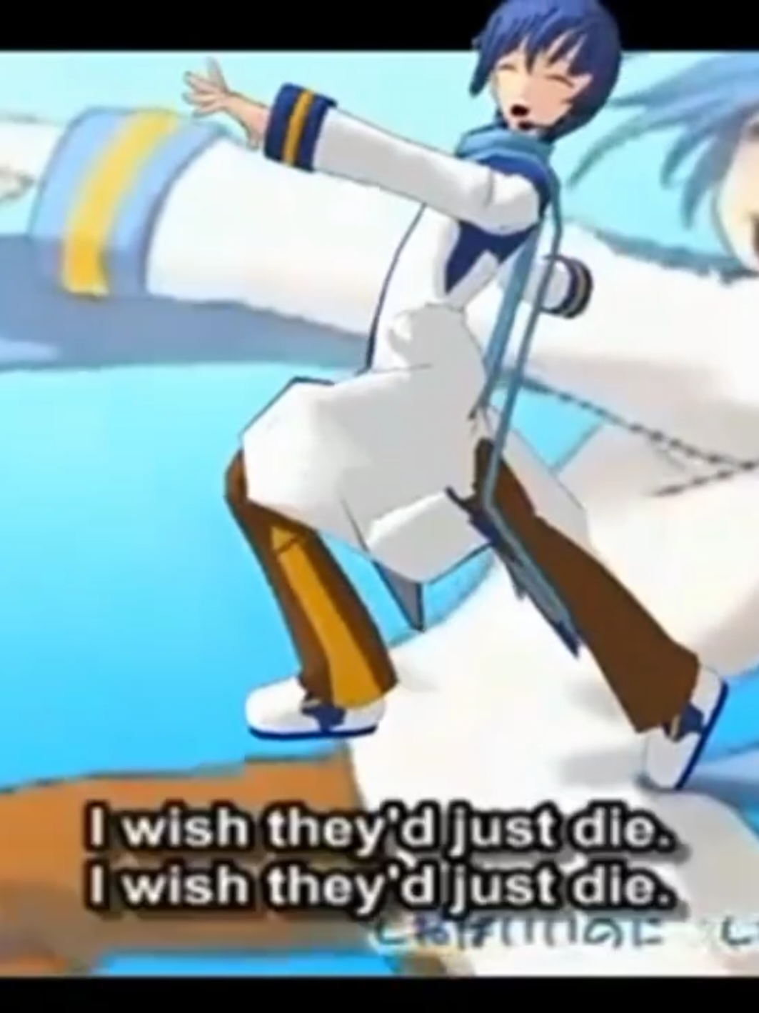 しねばいいのに / Shineba Ii no ni / I Wish They'd Just Die by dBu ft. KAITO #vocaloid #vocaloids #kaitovocaloid #kaito #nostalgia fyp fyp fyp take my slop i stole from reels 