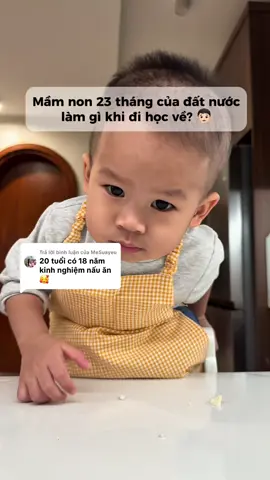 Trả lời @MeSuayeu làm dày CV từ sớm ạ 🤣 #montessoritoddler 
