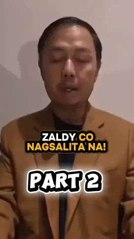 PART 2.  Zaldy Co, umamin sa P100-B budget insertion; sinabing utos umano nina PBBM at Romualdez. #zaldyco #2025budget #bbm #romualdez #breakingnews 