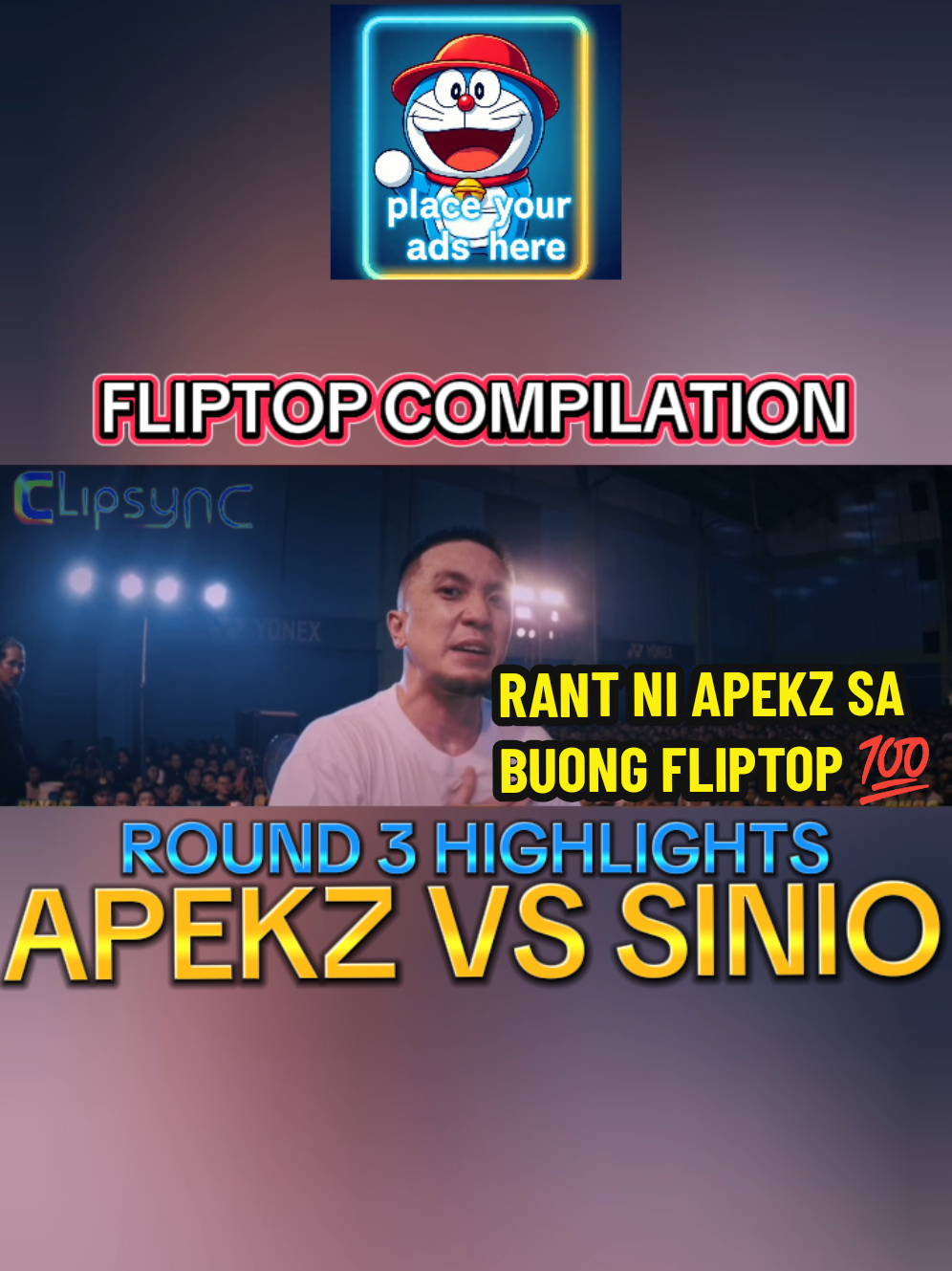 APEKZ VS SINIO LAST ROUND #fyp #viral #creatorsearchinsight #hiphop #rap 