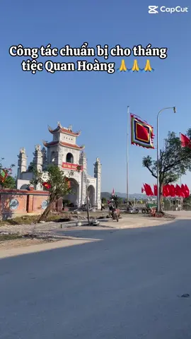 Công tác chuẩn bị cho lễ hội Đền Quan Hoàng Mười 🙏🙏🙏#đền_hoàng_mười_nghệ_an🙏 #đileonghoangmuoi #quanhoangmuoi 