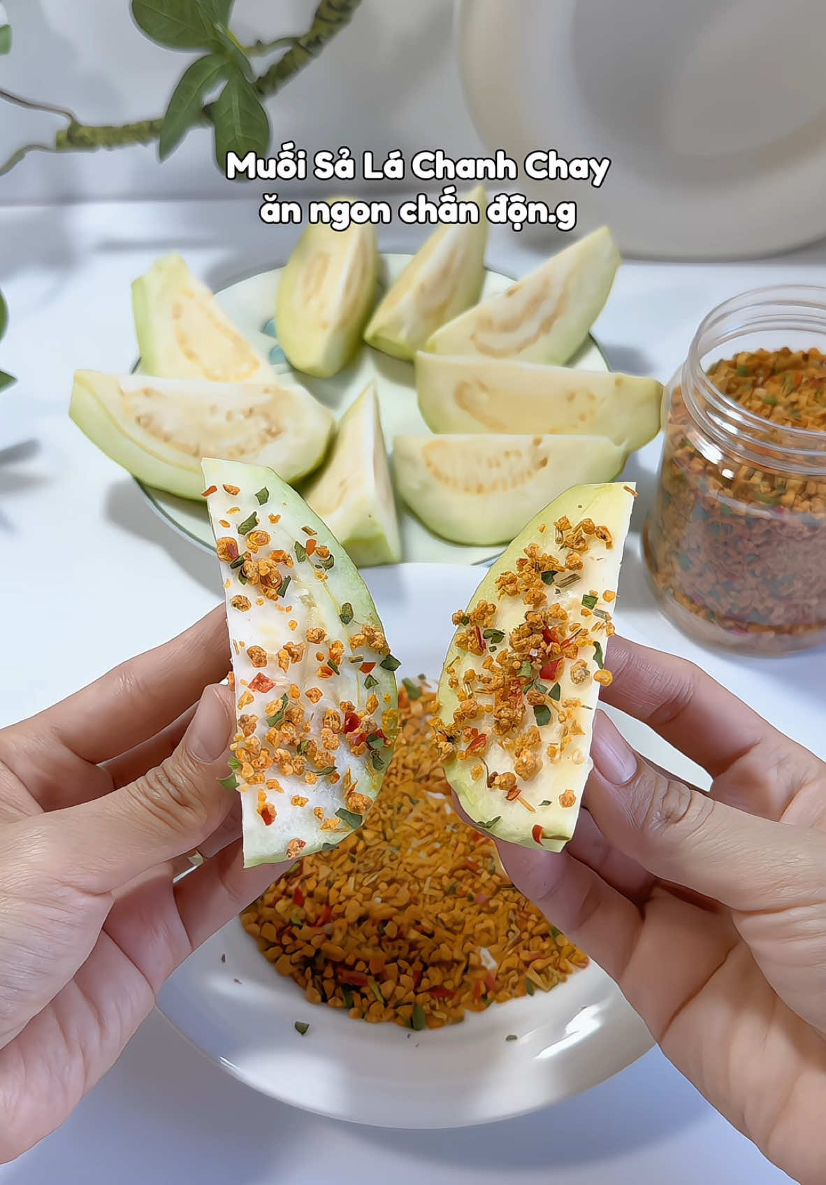 Muối sả lá chanh ngon chấ.n động #muoisalachanh #muoitayninh #camriviu #anvat #xuhuong 