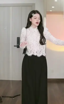 Áo ren 2 lớp xinh xịn #aoren #thinhhanh #aorennu #aorenxinh 