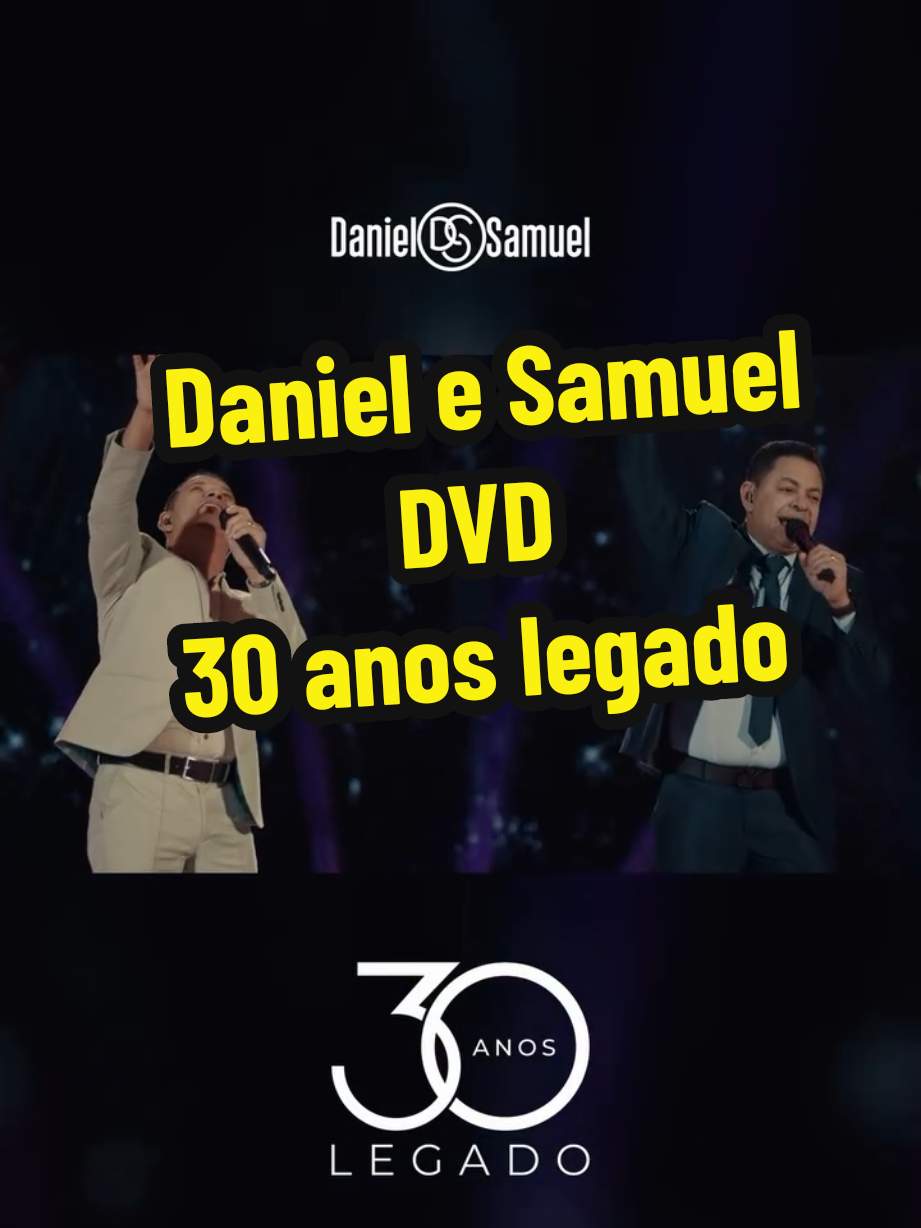 Um pequeno trecho da gravação do DVD 30 anos legado de Daniel e Samuel ♥️ #danielesamuel #foryou #for 