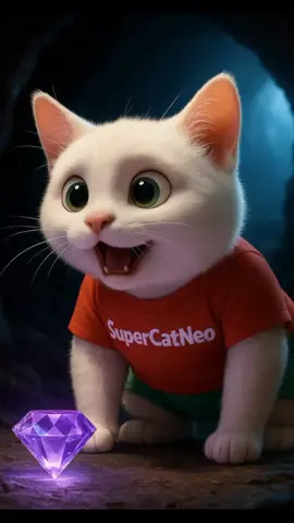 سرق الجوهرة من巣 الثعبان… شاهد ما حدث بعد ذلك! 😱🐍 #ثعبان #جوهره #بسبوس #قطط #Shorts 