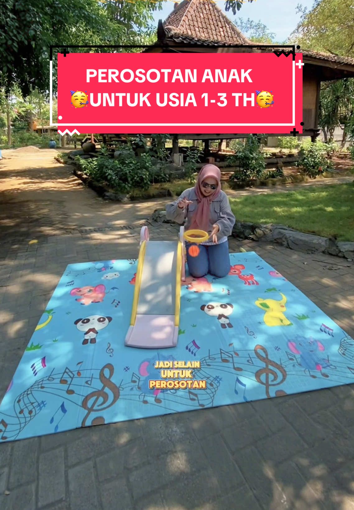 Perosotan Anak Mulai 200 Ribuan aja bisa digunakan mulai usia 1-3 Th 🔥🥳 #perosotan #perosotanmini #perosotananak #mainananak #rosaspeeds 