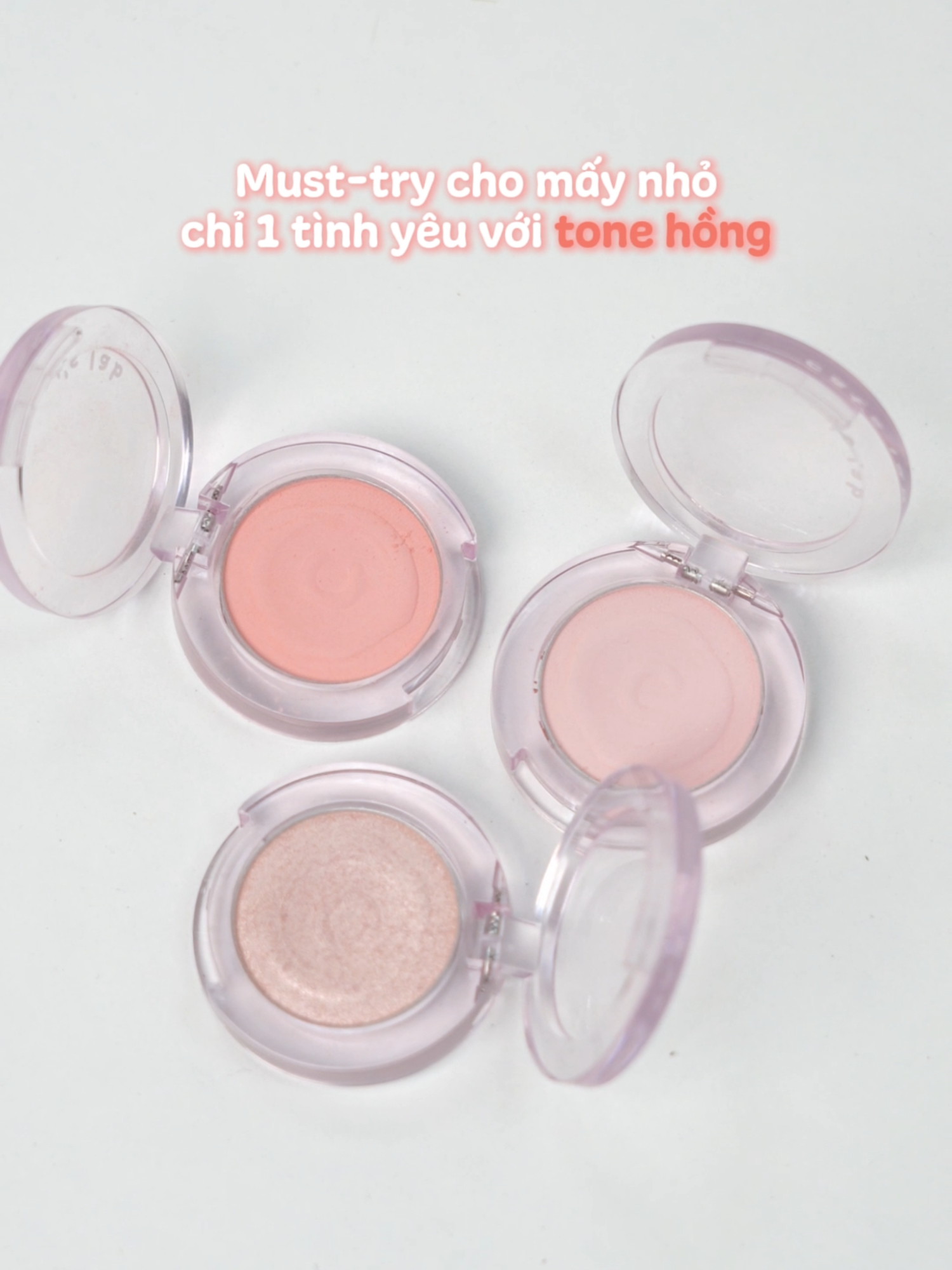 Mấy bà mãi mãi một tình yêu với makeup tone hồng đâu hết rồi 😻 3 màu mắt xinh iu như này không được bỏ lỡ mà phải bỏ vô giỏ hàng rồi chốt đơn liềnnn 🤞 #catslab #eyestampshadow #phanmat