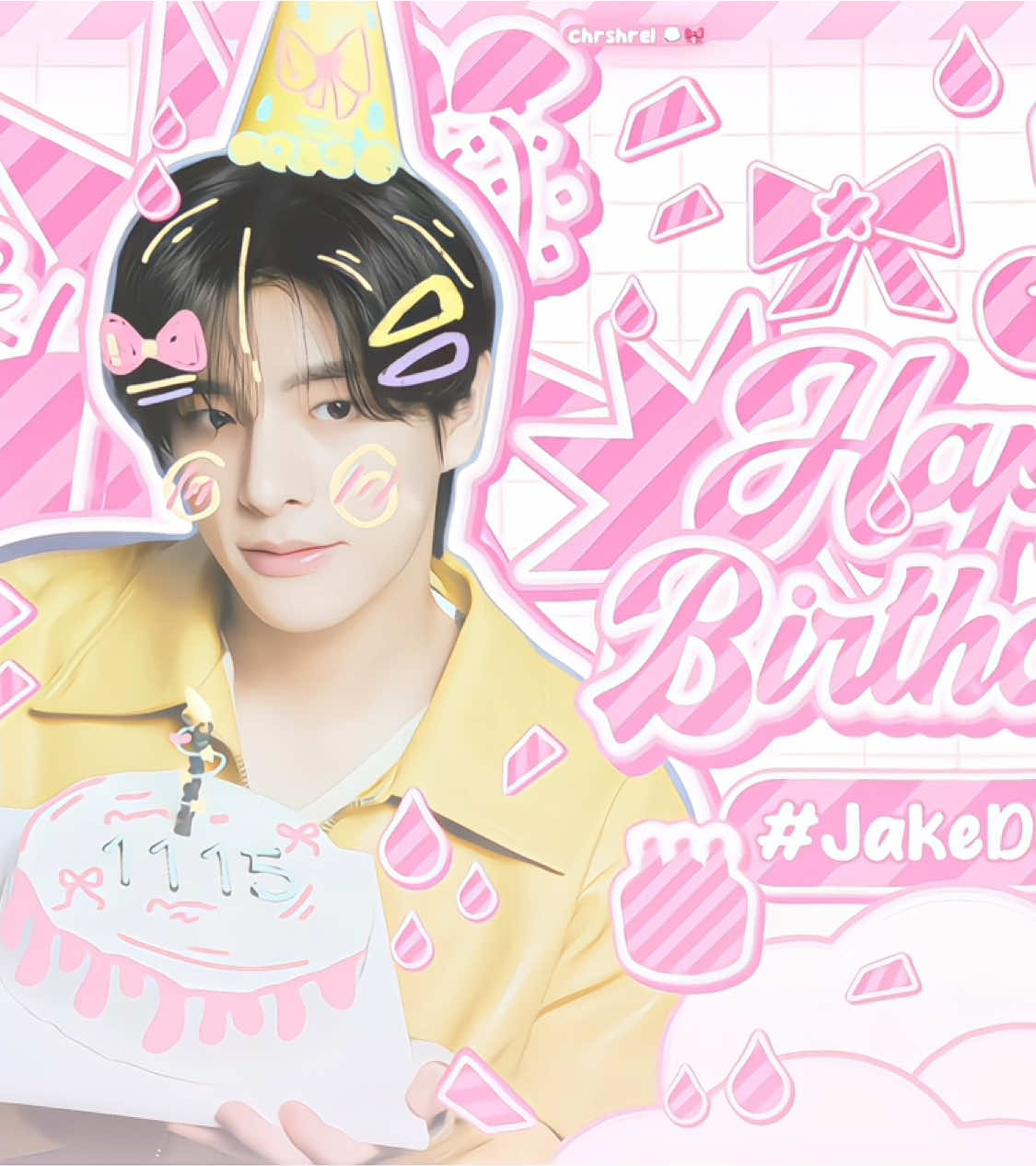 [11.15] happy bday yeyun!! ^u^ 🎉🎂🍡🛼🍬🍰 #jake #enhypen 