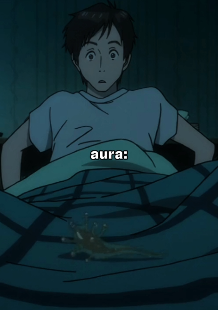 When parasites enter the human body 😱🔥#kiseijuuseinokakuritsu #shinichi #animeedit #margawof #creatoranimeone #ryk 