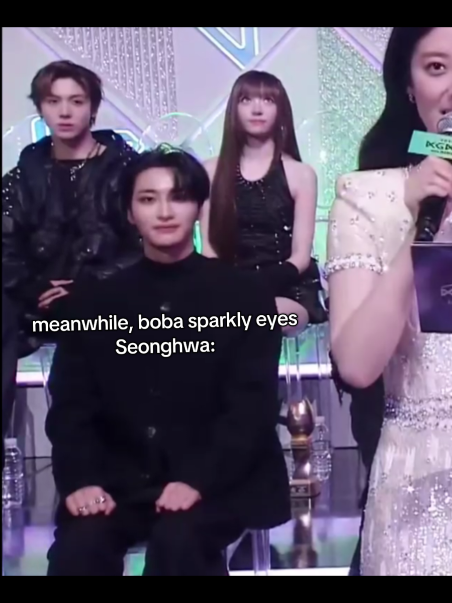 The I and the E in Ateez 🤣🤣  #ateez #kpopfyp #kgma #hongjoong #seonghwa 