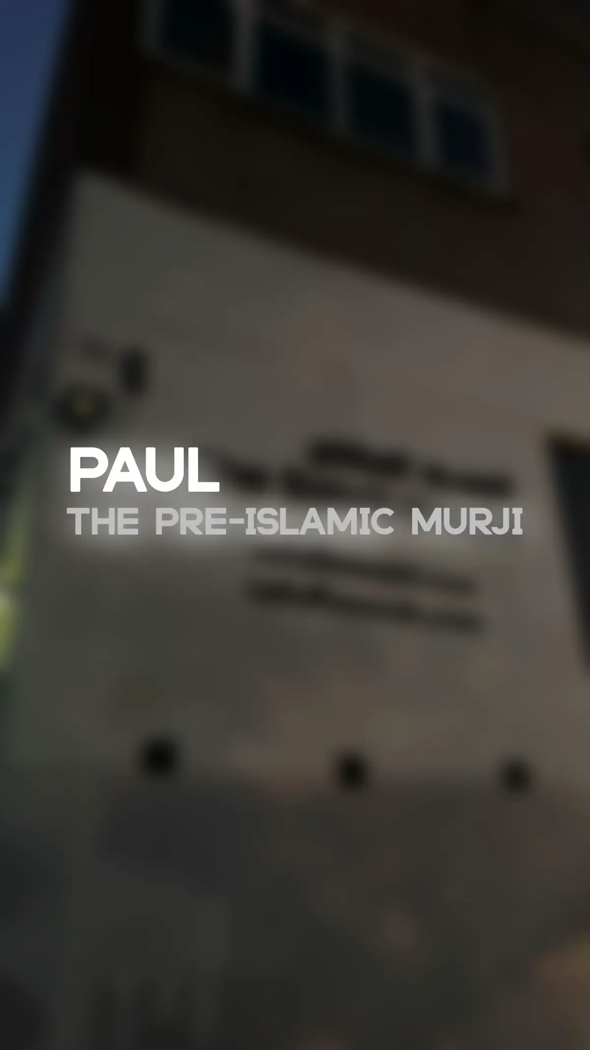 Refutation of Paul, The Pre-Islamic Murji who corrupted the deen of Jesus. May Allah’s curse be upon Paul. #fyp #salafi #islam #christianity #paul 