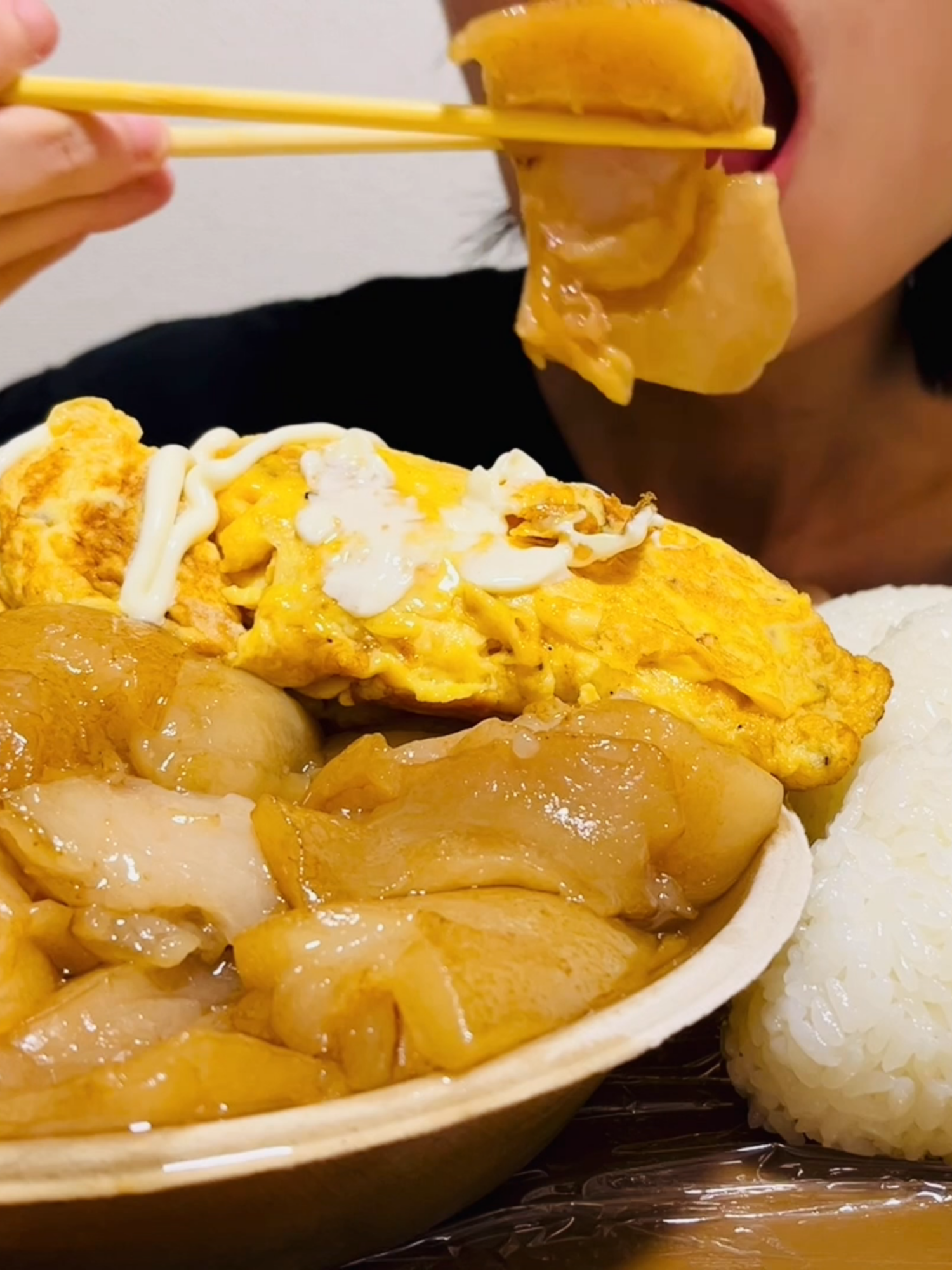 豚の脂煮ASMR YouTubeは「フートレ」で検索 #ASMR #eatingsounds #爆食 #大食い #チートデイ #飯テロ #爆食い
