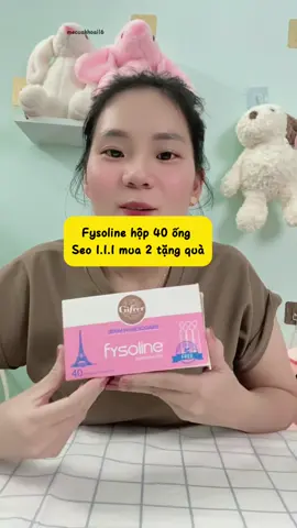 Fysoline hộp 40 ống seo 1.1.1 #mecuakhoai16 #mekhoaisan1 #fysoline #nuocmuoisinhly #nuocmuoisinhlyphap 