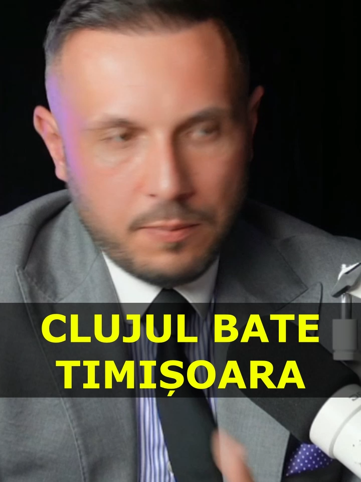 Ionuț Geană: Clujul bate Timișoara #cluj #clujnapoca #timisoara #timis #ionutgeana