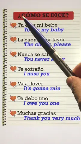 Aprende inglés conmigo. #ingles #aprenderingles #inglesfacil #inglesbasico #inglesonline 