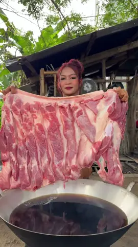 How to cook pork with sauce recipe#cooking #Recipe #tiktokfood #food #perfect 