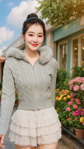 Muốn ấm vẫn xinh rinh em áo này #hangshoping #macdepmoingay #xh #quanao #aolen 