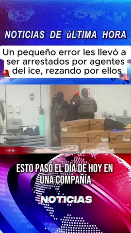 Un pequeño error les llevó a ser arrestados por agentes del ice, rezando por ellos#supermercados#noticias#investigación#usa#inmigrantes
