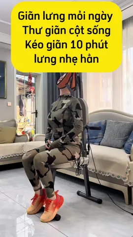 Giãn lưng mỗi ngày  Thư giãn cột sống Kéo giãn 10 phút lưng nhẹ hẳn