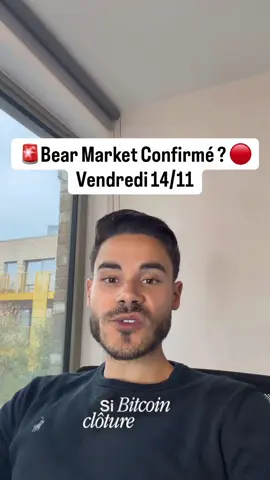 Faut il accepter le Bear market selon toi ? #crash #bitcoin #cryptomonnaie #bearmarket #bourse 