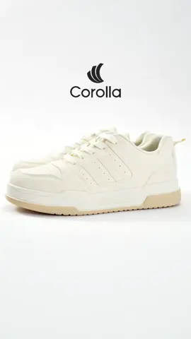 Beige platform shoes make getting around easier#rubbershoes #whiteshoes #corollashoes #fyp #shoeslover 