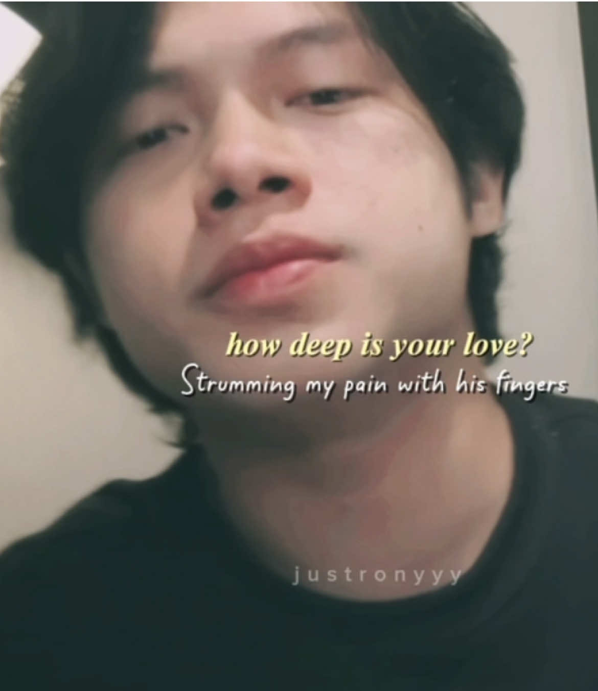 black🏳️ #fyp #ronyparulian 