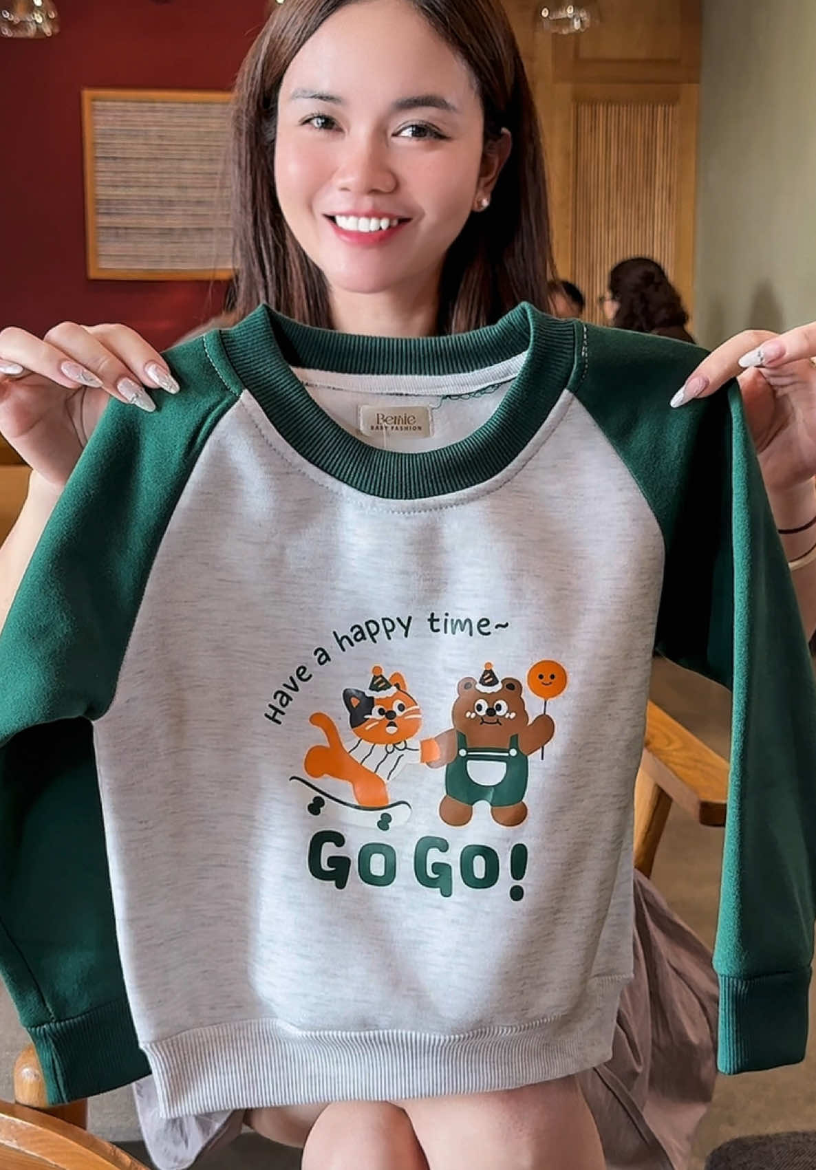 Áo nỉ Trần bông dày ấm Cho bé#q#quanaotreemt#thoitrangtreemx#xuhuongtiktok