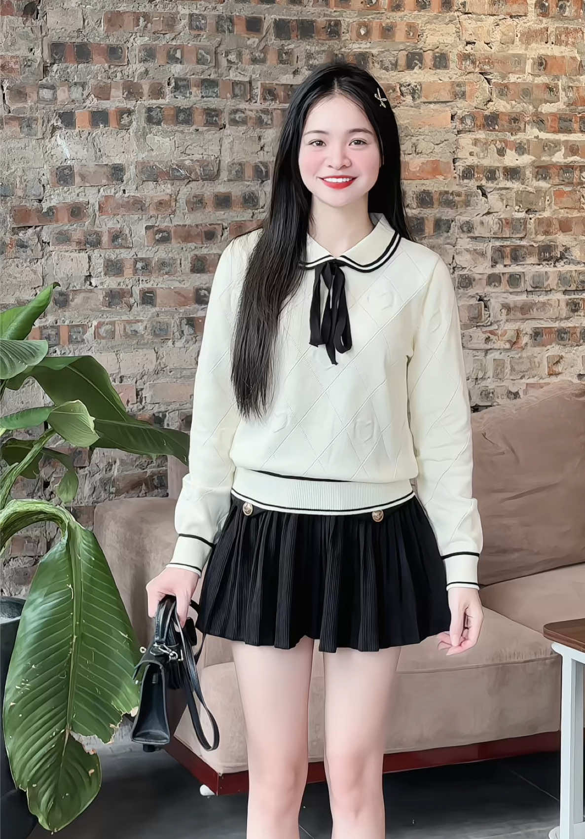 Áo len dài tay #thoitrangnu #nguyetmun #aolendaitay 