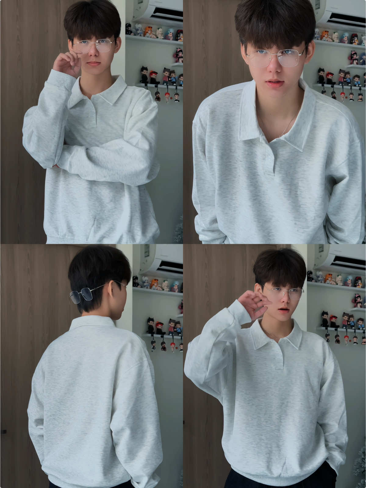 Đơn giản nhưng cuốnn #dangmacdo #reviewdonam #sweater #aothundaitay #halley 