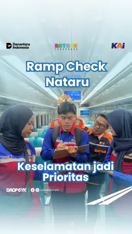 KAI Daop 6 Yogyakarta bersama Direktorat Jenderal Perkeretaapian (DJKA) melaksanakan ramp check sebagai langkah memastikan kesiapan sarana dan fasilitas jelang Angkutan Nataru 2025/2026. 🤩 Kegiatan ini menjadi upaya penting untuk memastikan seluruh aspek operasional memenuhi Standar Pelayanan Minimum, sehingga perjalanan pelanggan pada masa Nataru dapat berlangsung aman, lancar, dan optimal. 🔍✅ Melalui sinergi KAI dan DJKA, Daop 6 terus memastikan kualitas pelayanan terbaik bagi seluruh pengguna jasa. 🙏 #80thnkaisemakinmelayani #kaisemakinmelayani #daop6 #sahabatenam #accessbykai 