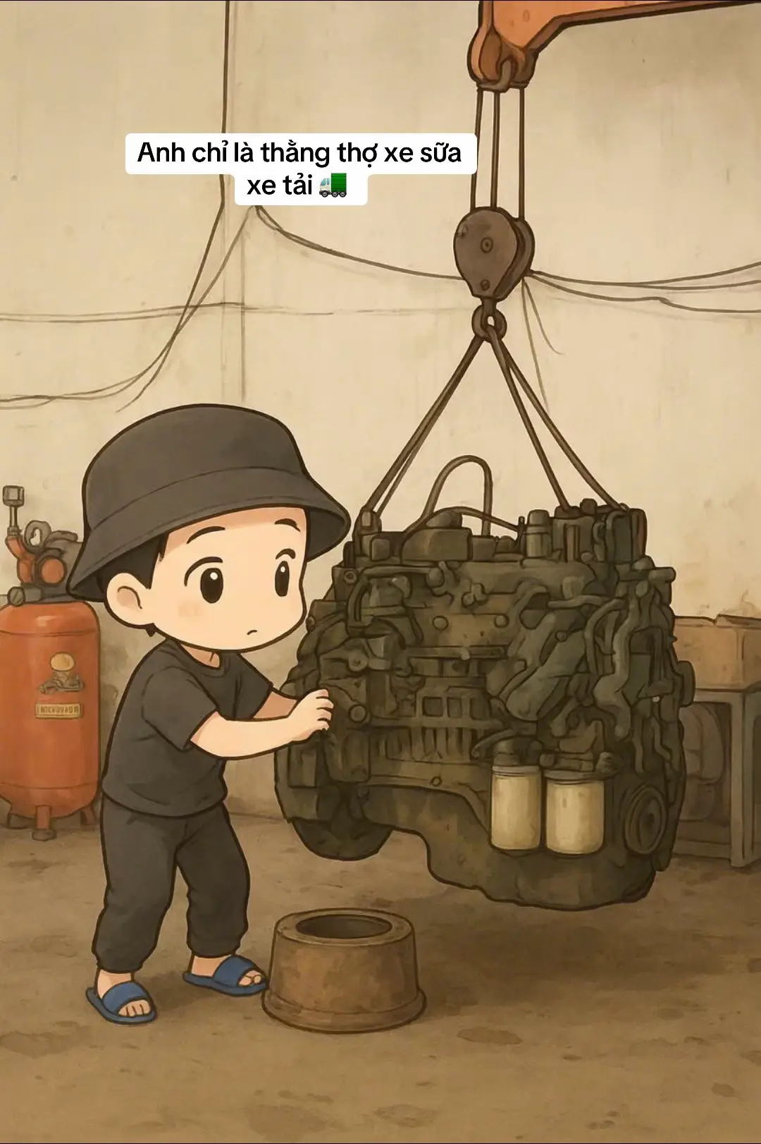 Anh chỉ là thằng sửa xe #xuhuong #tik_tok 