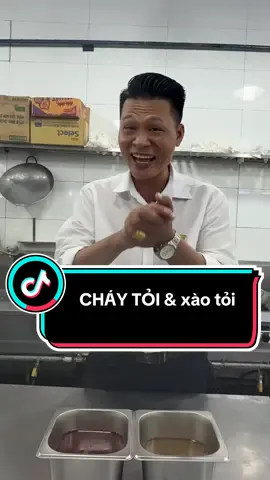 PHÂN BIỆT GIỮA CHÁY TỎI VÀ XÀO TỎI#ẩmthực #xuhuong #xuhuongtiktok 