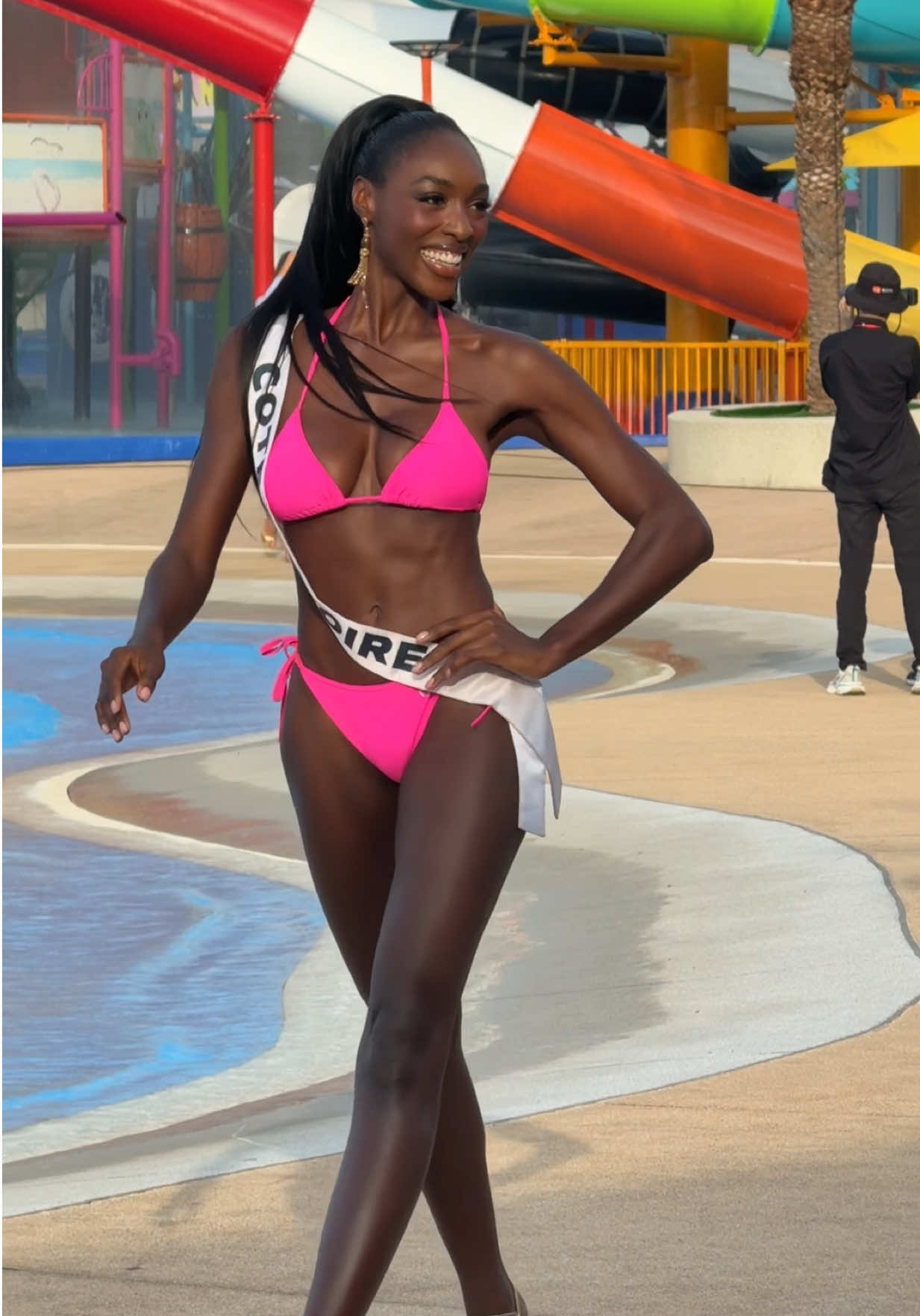 The Swimsuit Fashion Show of The 74th Miss Universe 🌊✨ #MGIxMU #MissUniverse  #The74thMissUniverse 