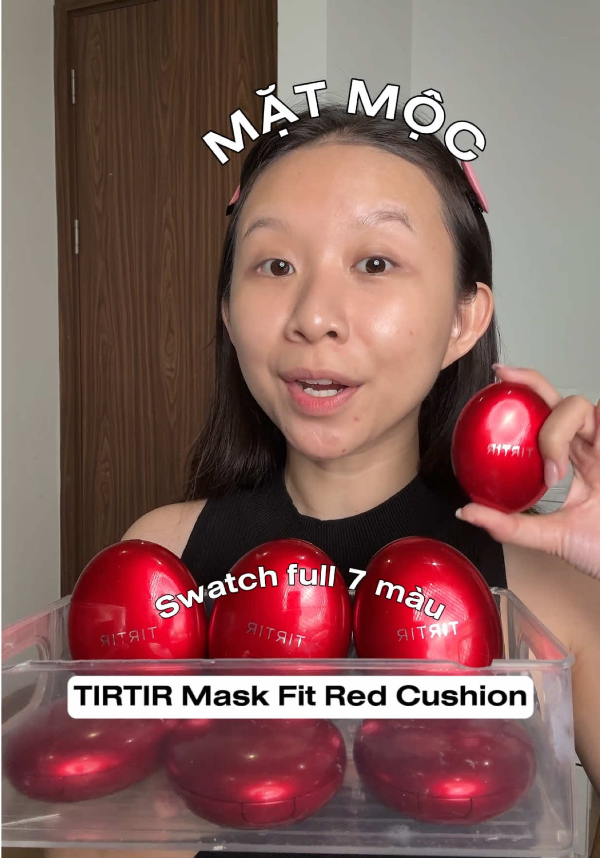 6 PHÚT MUKBANG 7 MÀU CUSHION TIR TIR, hết dàng chạch rùi nho #chouchinchan 