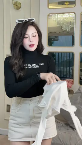 Áo thun fit body dáng ngắn #champhanreview #aothundaitay 