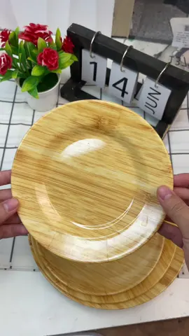 Đĩa nhựa giả gỗ #xuhuong #thinhhanh #dianhuagiago #emlataphoa 