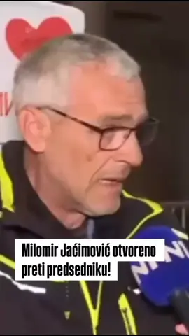 Vidi kako preti politički profiteri #blokaderi #viral #protesti #beograd #blokade 