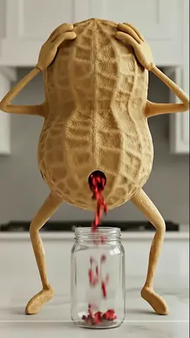 Peanut 🥜 #aifoodtoon #fyp #FoodTok #funnyfood #tiktokfood 